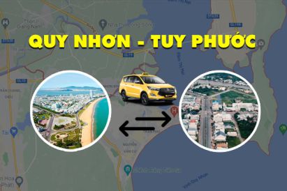 Taxi Quy Nhơn - Tuy Phước - Bình Định